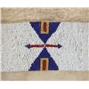 Image 4 : Ca. 1870 Sioux Beaded Buffalo Hide Saddle Blanket