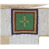 Image 5 : Ca. 1870 Sioux Beaded Buffalo Hide Saddle Blanket