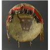 Image 19 : Historic Cheyenne Horned Figure Painted War Shield