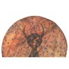 Image 7 : Historic Cheyenne Horned Figure Painted War Shield