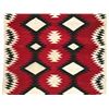 Image 8 : Ca. 1930's Navajo Ganado Eye Dazzler Rug