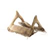 Image 3 : Ca. 1860 Comanche Bone & Wood Rawhide Saddle
