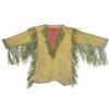 Image 1 : 19th C. Southern Plains Painted Hide Men's Shirt