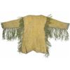 Image 2 : 19th C. Southern Plains Painted Hide Men's Shirt