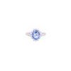 Image 1 : Elegant 2.36 CTW Sri Lanka Sapphire & Diamond Ring