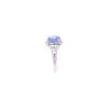 Image 4 : Elegant 2.36 CTW Sri Lanka Sapphire & Diamond Ring