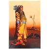 Image 2 : Mandan Warrior Original Oil by John David Chapman