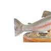 Image 11 : Michael Scott Hand Carved Jumping Rainbow Trout