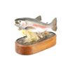 Image 2 : Michael Scott Hand Carved Jumping Rainbow Trout