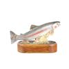 Image 9 : Michael Scott Hand Carved Jumping Rainbow Trout