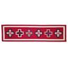 Image 1 : Navajo Style Ganado Hubbell Crosses Custom Runner
