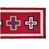 Image 4 : Navajo Style Ganado Hubbell Crosses Custom Runner