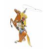 Image 6 : 1940 Louis Marx & Co. Wind Up Cowboy "Range Rider"