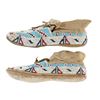 Image 6 : 19th C. Cheyenne Beaded Buffalo Hide Moccasins