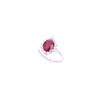 Image 2 : 1.92ct Ruby VS Diamond & Platinum Ring