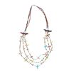 Image 10 : Zuni Multi-Strand Bird Fetish Necklace ca. 1960s