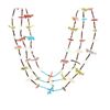Image 2 : Zuni Multi-Strand Bird Fetish Necklace ca. 1960s