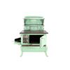 Image 16 : C. 1890-1910 Quaker Grand Enamel Cast Iron Stove