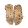 Image 9 : 19th C. Northern Cheyenne Beaded Men's Moccasins