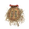 Image 1 : 19th-C Lakota U-Shaped Painted Parfleche Container