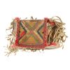 Image 6 : 19th-C Lakota U-Shaped Painted Parfleche Container