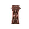 Image 7 : Rare 19th C. Neoclassical Hand-Carved Wood Newel