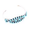 Image 5 : A Beautiful Navajo Petit Point Turquoise Bracelet