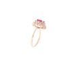 Image 3 : 1.44ct Ruby & VS2 Diamond 14k Yellow Gold Ring