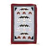 Image 12 : RARE Navajo Sky Blue Chinle Trading Post Rug c1960