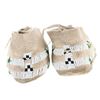Image 8 : Early 1900's Cheyenne Keyhole Beaded Moccasins