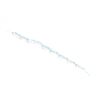 Image 1 : Navajo Inlaid Fire Opal Sterling Silver Bracelet