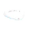Image 8 : Navajo Inlaid Fire Opal Sterling Silver Bracelet