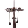 Image 9 : Quoizel Antique Style Stained Glass Lamp