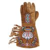 Image 2 : Ca. 1930's Cree Beaded Canadian Royal Crown Gloves