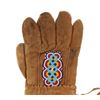Image 6 : Ca. 1930's Cree Beaded Canadian Royal Crown Gloves