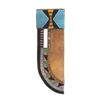 Image 3 : Crow Apsaalooke Beaded Belt Sheath & Inlaid Knife
