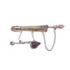Image 8 : Antique Argentina Gaucho Silver Knife Charm Pin