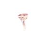 Image 7 : 5.11ct Morganite & Diamond 14k Two Tone Gold Ring
