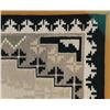 Image 4 : Ca. 1960-70 Navajo Two Grey Hills Fine Rug Framed