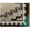 Image 5 : Ca. 1960-70 Navajo Two Grey Hills Fine Rug Framed