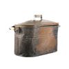 Image 8 : Rustic Montana Copper Boiler w/ Turned Handles