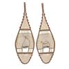 Image 12 : Ca. 1910 Ojibwa Rawhide Snowshoes
