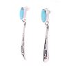 Image 4 : Navajo Sterling & Turquoise Earrings