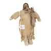 Image 3 : Late-19th C. Northern Plains Beaded Hide Dolls (2)