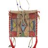 Image 2 : 20th C. Crow Apsáalooke Painted Parfleche Bag