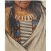 Image 5 : Charles Frizzell (b. 1944) Native Chief Watercolor