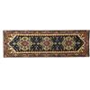 Image 1 : Heriz Serapi Persian Hand Knotted Wool Runner