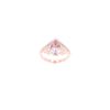Image 2 : 1.62ct Morganite Diamond 14k Two Tone Gold Ring