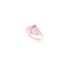Image 3 : 1.62ct Morganite Diamond 14k Two Tone Gold Ring
