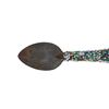 Image 3 : Ca. 1910-1920's Crow Beaded Metal Spoon